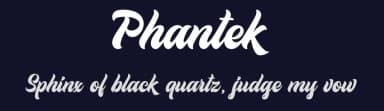 Phantek by Naufal Labs — Script Handwritten Font — thumbnail 2