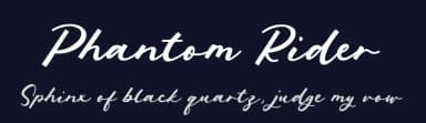 Phantom Rider by Balpirick Studio — Script Handwritten Font — thumbnail 2