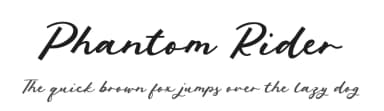 Phantom Rider by Balpirick Studio — Script Handwritten Font — thumbnail 1
