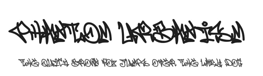 Phantom Urbanism by Cikareotype Studio — Script Handwritten Font