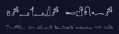 Pharaoh Glyph by CompuWorks — Dingbats Font — thumbnail 2