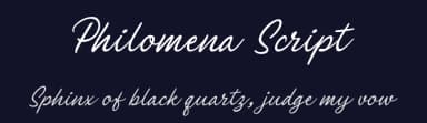 Philomena Script by Letterhend Studio — Script Handwritten Font — thumbnail 2