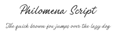 Philomena Script by Letterhend Studio — Script Handwritten Font — thumbnail 1