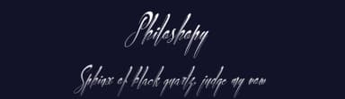 Philoshopy by Royaltype — Script Handwritten Font — thumbnail 2