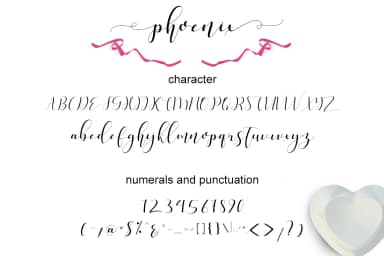 Phoenix Font by Teweka — Script Handwritten Font — thumbnail 7