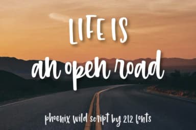 Phoenix Script Trio Font by 212 Fonts — Script Handwritten Font — thumbnail 7