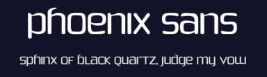 Phoenix Sans by Utopia — Sans Serif Font — thumbnail 2