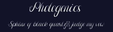 Photogenics by Edric Studio — Script Handwritten Font — thumbnail 2