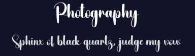 Photography by Scratchones — Script Handwritten Font — thumbnail 2