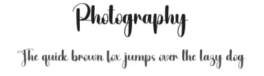 Photography by Scratchones — Script Handwritten Font — thumbnail 1
