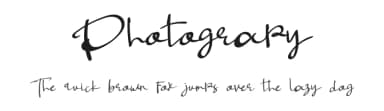 Photograpy by Eddy Goodboy — Script Handwritten Font — thumbnail 1