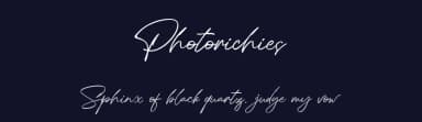 Photorichies by Almarkhatype — Script Handwritten Font — thumbnail 2