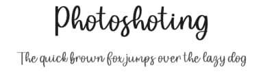 Photoshoting by Erlina Graphic — Script Handwritten Font — thumbnail 1
