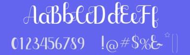 Phyllodendron by Nuryanto Dwi — Script Handwritten Font — thumbnail 3