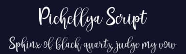 Pichellya Script by Alstudiossa — Script Handwritten Font — thumbnail 2