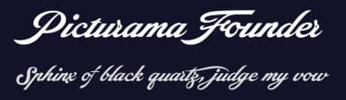 Picturama Founder by Måns Grebäck — Script Handwritten Font — thumbnail 2