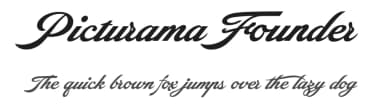 Picturama Founder by Måns Grebäck — Script Handwritten Font — thumbnail 1