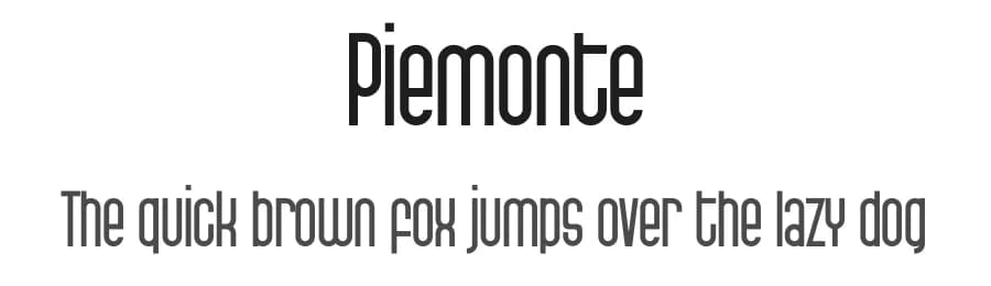 Piemonte by StringLabs Creative Studio — Sans Serif Font