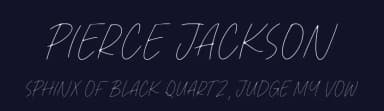 Pierce Jackson by Balpirick Studio — Script Handwritten Font — thumbnail 2