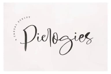 Pierogies Script Font by Discipline — Script Handwritten Font — thumbnail 1