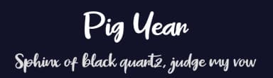 Pig Year by Khurasan — Script Handwritten Font — thumbnail 2