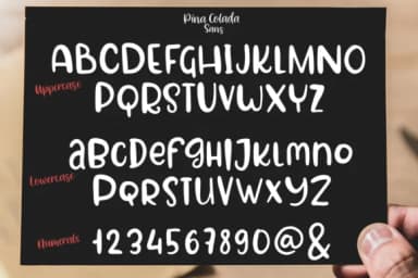 Pina Colada Font by Pasha Larin — Script Handwritten Font — thumbnail 9