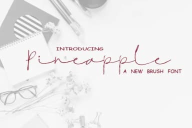 Pineapple Font by typedesign93 — Script Handwritten Font — thumbnail 1