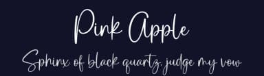 Pink Apple by Ramli Setiadi — Script Handwritten Font — thumbnail 2