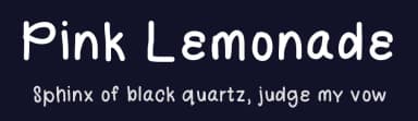 Pink Lemonade by Ivet Ramirez — Script Handwritten Font — thumbnail 2