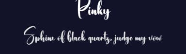 Pinky by Scratchones — Script Handwritten Font — thumbnail 2