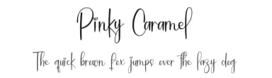 Pinky Caramel by Inermedia Studio — Script Handwritten Font — thumbnail 1