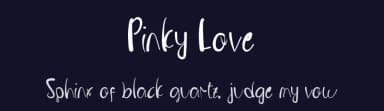 Pinky Love by Rafantype Studio — Script Handwritten Font — thumbnail 2