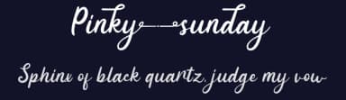 Pinky Sunday by Attype Studio — Script Handwritten Font — thumbnail 2