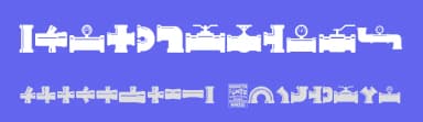 Pipe Fitting by Woodcutter — Dingbats Font — thumbnail 3