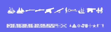 Pirates by Glyphcraft — Dingbats Font — thumbnail 3