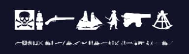 Pirates by Glyphcraft — Dingbats Font — thumbnail 2