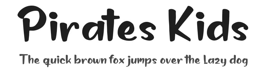 Pirates Kids by Afika Studio — Script Handwritten Font