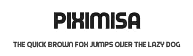 Piximisa by Jayvee Enaguas — Sans Serif Font — thumbnail 1