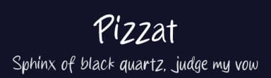 Pizzat by MJType — Script Handwritten Font — thumbnail 2