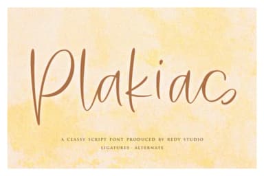 Plakias Font by RedyStudio — Script Handwritten Font — thumbnail 1