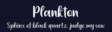 Plankton by Amarlettering - Takiy — Script Handwritten Font — thumbnail 2