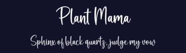 Plant Mama by Graphix Line Studio — Script Handwritten Font — thumbnail 2