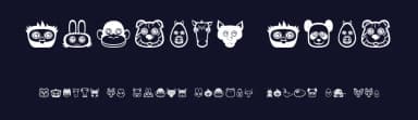 Plastic Pets by dcoxy - Greg Medina — Dingbats Font — thumbnail 2