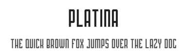 Platina by HastaType — Sans Serif Font — thumbnail 1