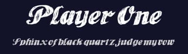 Player One by imagex — Script Handwritten Font — thumbnail 2
