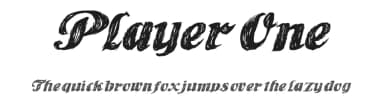 Player One by imagex — Script Handwritten Font — thumbnail 1