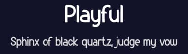 Playful by Erik Supriyanto — Sans Serif Font — thumbnail 2