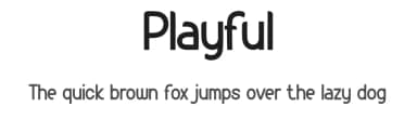 Playful by Erik Supriyanto — Sans Serif Font — thumbnail 1