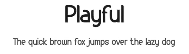 Playful by Erik Supriyanto — Sans Serif Font