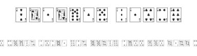 Playing Cards — Dingbats Font — thumbnail 1